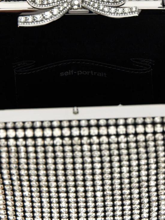  셀프 포트레이트 토트백 SS25325BSLSILVER grey - SELF PORTRAIT