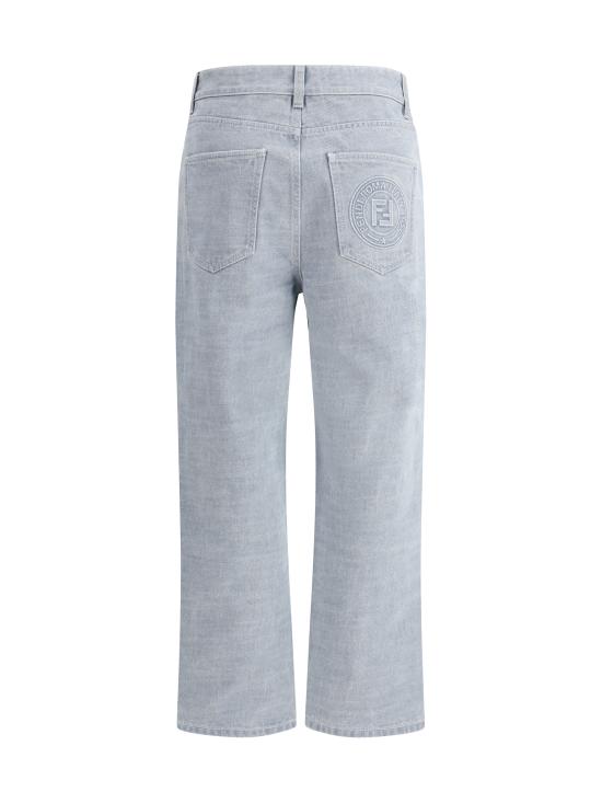 25SS 펜디 데님 팬츠 FLP864ASMB F1RX3 LIGHT BLUE - FENDI