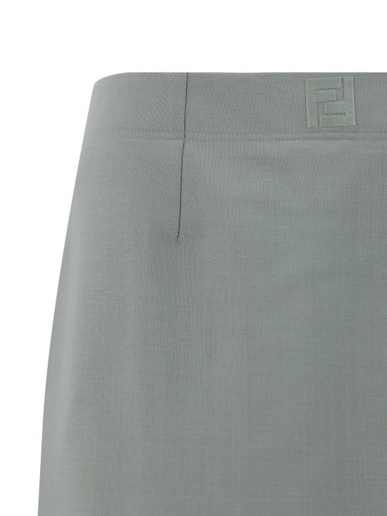 25SS 펜디 스커트 FQ7572S9A F0BN8 GREY - FENDI