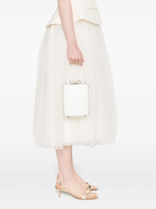  셀프 포트레이트 토트백 SS25325 white - SELF PORTRAIT