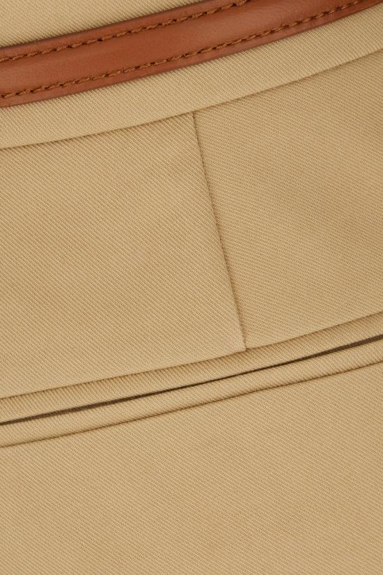 25SS 구찌 홀스빗 코튼 드릴 팬츠  820466Z8BZI2502 BEIGE DOM - GUCCI