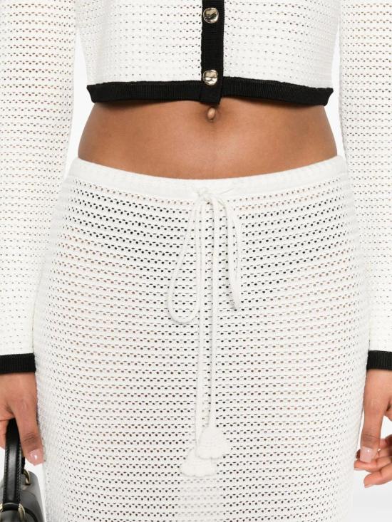  셀프 포트레이트 미디 스커트 SS24095MS - SELF PORTRAIT