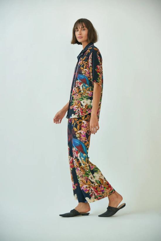  캐롤리나 케이 셔츠 캐롤라이나 K 아레스  디바인 버드 블랙 - CAROLINA K