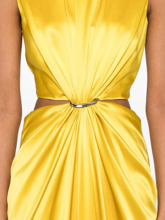  막스마라 롱 원피스 2511221024 yellow - MAX MARA