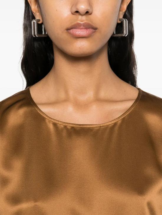  막스마라 반팔 티셔츠 2511111028 caramel - MAX MARA