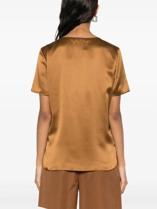  막스마라 반팔 티셔츠 2511111028 caramel - MAX MARA