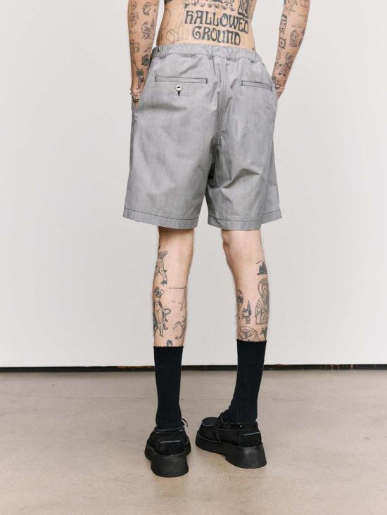  타카히로미야시타 더 솔로이스트 숏팬츠 타카히로미야시타 솔로이스트. 이지 쇼트 흑백 - TAKAHIROMIYASHITA THE SOLOIST.