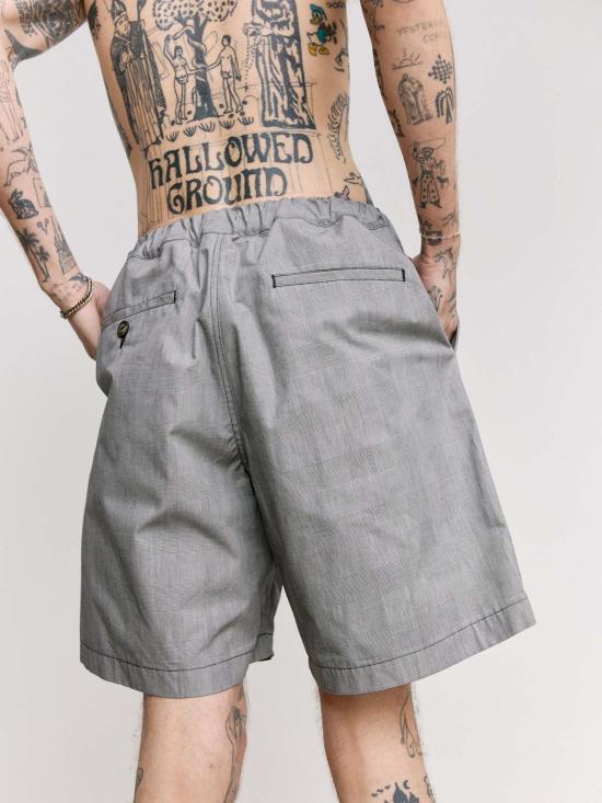  타카히로미야시타 더 솔로이스트 숏팬츠 타카히로미야시타 솔로이스트. 이지 쇼트 흑백 - TAKAHIROMIYASHITA THE SOLOIST.