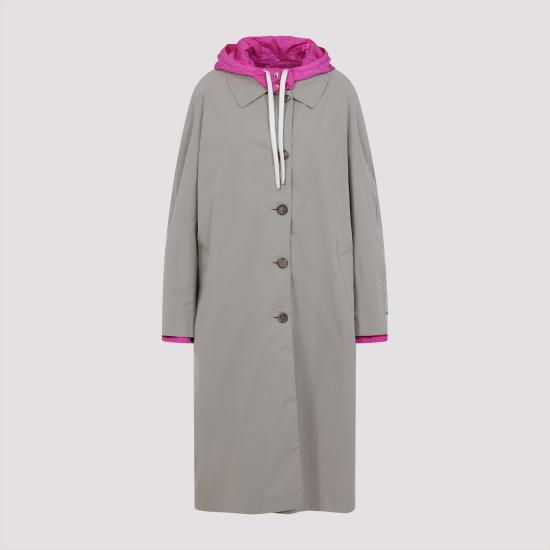 25SS 미우미우 코트 MS2087SBA1 163Q F04J0 ARGILLA AZALEA VIOLA NUDE NEUTRALS - MIU MIU