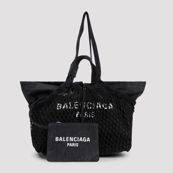 25SS 발렌시아가 숄더백 791809 2AA47 1069 WASHED BLK BLACK - BALENCIAGA