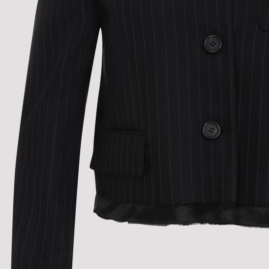 25SS 미우미우 자켓 MH1783SOOO 16FA F0002 NERO BLACK - MIU MIU