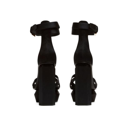  발망 힐/펌프스 AN1UH851 TRSO 0PA Black BLACK - BALMAIN