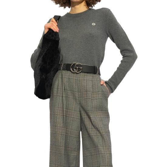 24FW 구찌 스웨터 775883XKDWS 1056 Gray GRAY - GUCCI