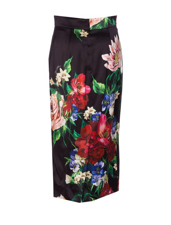 25SS 돌체앤가바나 미디 스커트 F4BCAT FSIB5HN5PR Black - DOLCE & GABBANA