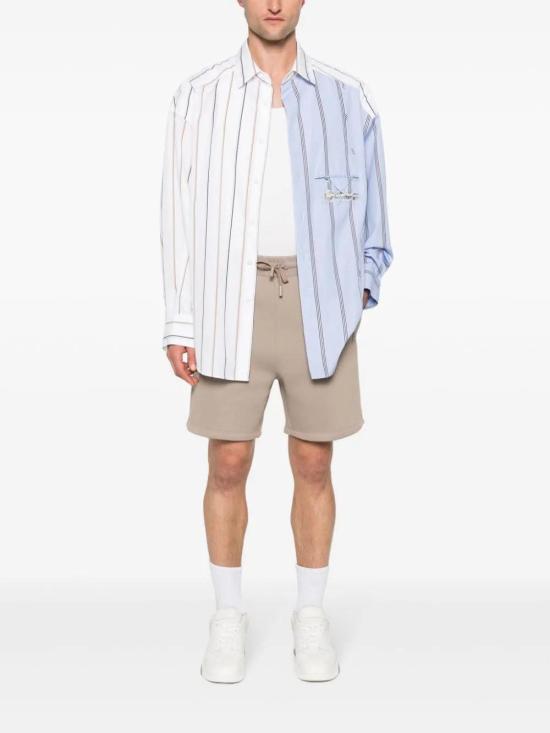  아미 숏팬츠 E24USO325749 taupe - AMI