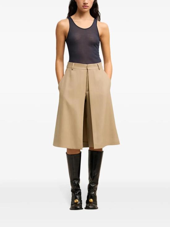  아미 숏팬츠 H24FSO508WV0026 sand beige - AMI