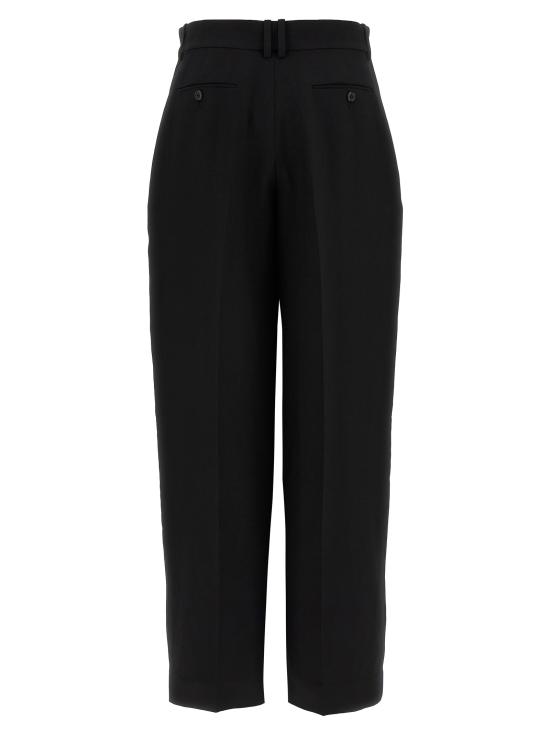 25SS 더로우 스트레이트 팬츠 8719W3677BLK Black - THE ROW