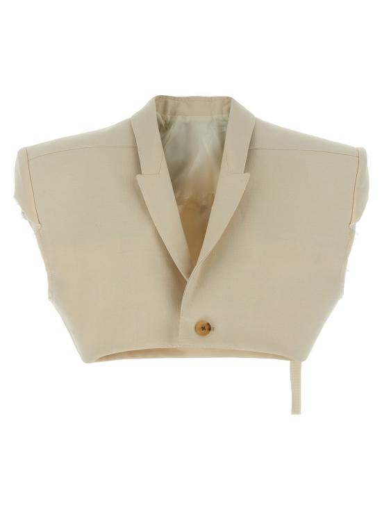 25SS 릭 오웬스 베스트 RP01E7751WUT21 Beige