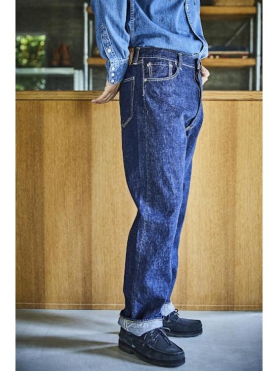  오어슬로우 데님 팬츠 오슬로 그랜드 대드 핏  원워시 - ORSLOW