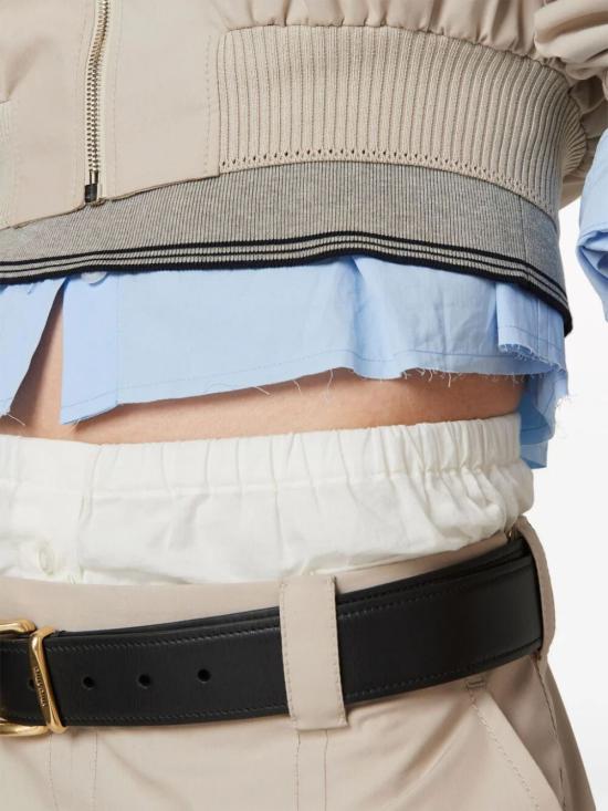 24FW 미우미우 숏 스커트 MG2232SOOO 12NS F0A08 CALCE - MIU MIU