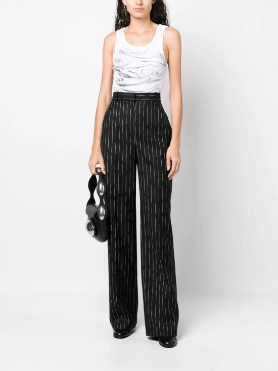  알렉산더 맥퀸 스트레이트 팬츠 768546QJADN - ALEXANDER MCQUEEN