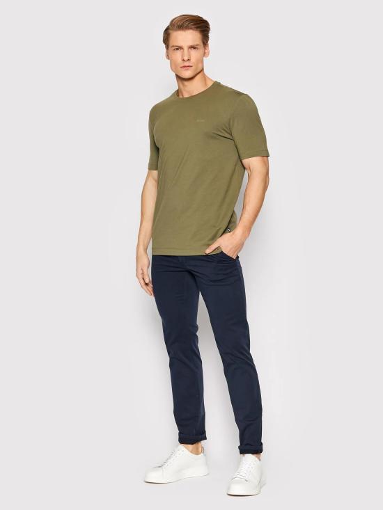 25SS 보스 반팔 티셔츠 50468347 10241525 01 311 Medium green - BOSS