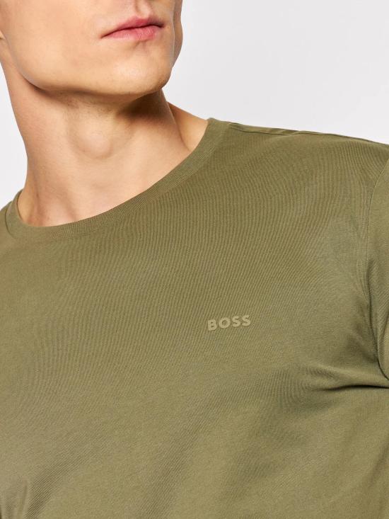 25SS 보스 반팔 티셔츠 50468347 10241525 01 311 Medium green - BOSS