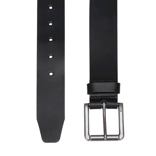 26FW 휴고보스 가죽 벨트 50491889 001 BLACK DOM - HUGO BOSS