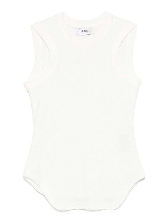  디 아티코 민소매 티셔츠 250WCN00003001 White