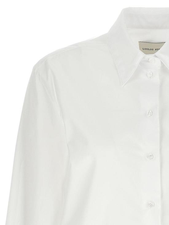  루루 스튜디오 셔츠 ALIMWHITE White - LOULOU STUDIO