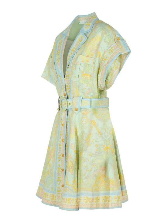  짐머만 스커트 1010DRS252MINML Green - ZIMMERMANN