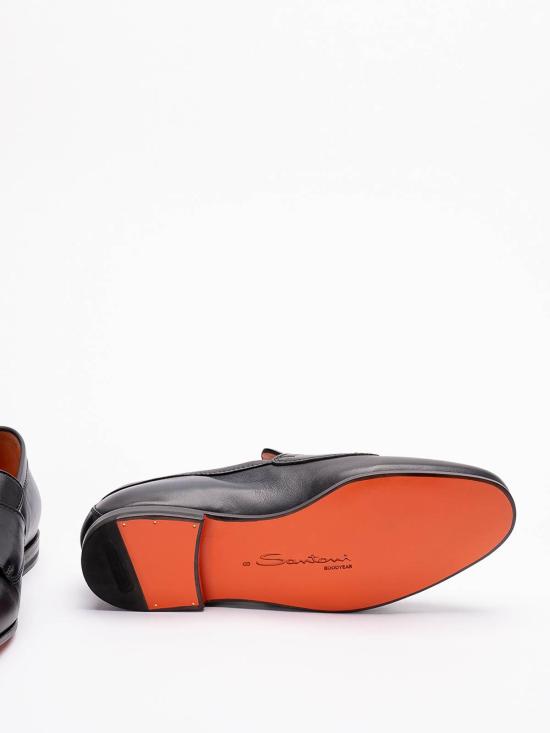 25SS 산토니 로퍼 MCNC18003SA4BSLFU60U60 Blue - SANTONI