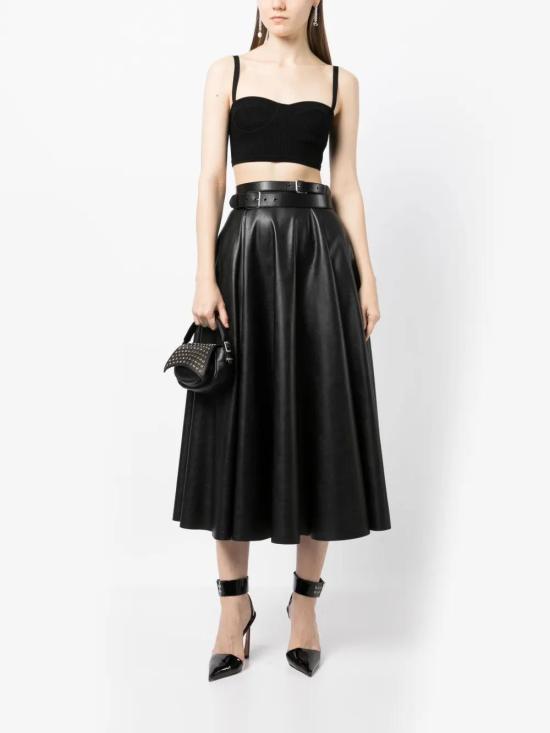  알렉산더 맥퀸 민소매 티셔츠 734588Q1A5K black - ALEXANDER MCQUEEN