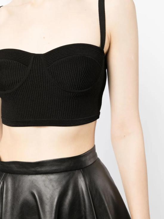  알렉산더 맥퀸 민소매 티셔츠 734588Q1A5K black - ALEXANDER MCQUEEN