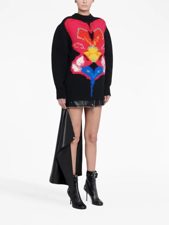  알렉산더 맥퀸 스웨터 758350Q1A6H black - ALEXANDER MCQUEEN