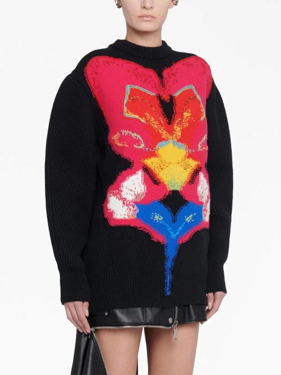  알렉산더 맥퀸 스웨터 758350Q1A6H black - ALEXANDER MCQUEEN