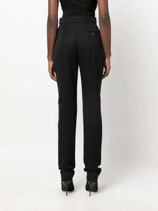  알렉산더 맥퀸 스트레이트 팬츠 757128QJAAC black - ALEXANDER MCQUEEN