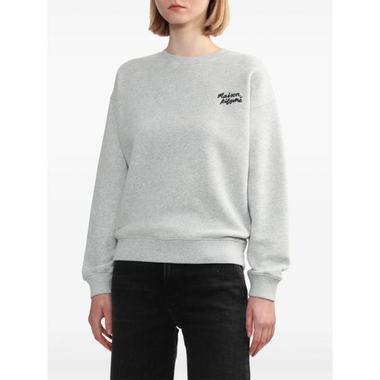 25SS 메종키츠네 긴팔 티셔츠 MW00314KM0321 LGRMB GREY - MAISON KITSUNE