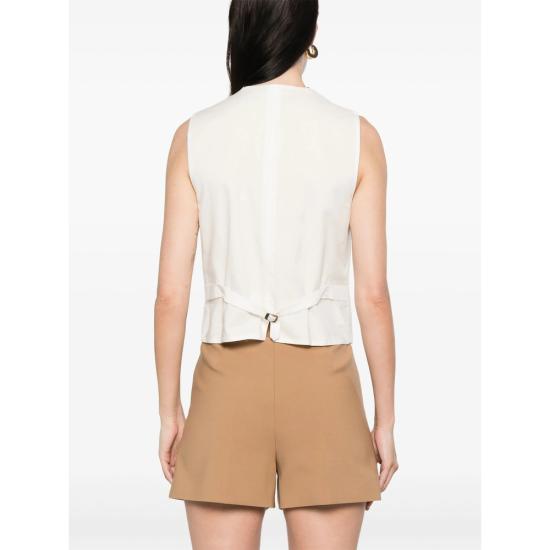 25SS 랄프 로렌 베스트 211965038001 NEVIS WHITE - RALPH LAUREN