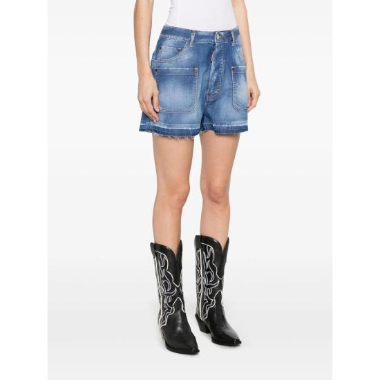 25SS 디스퀘어드2 숏팬츠 S30341 S73MU0243 470 BLUE - DSQUARED2