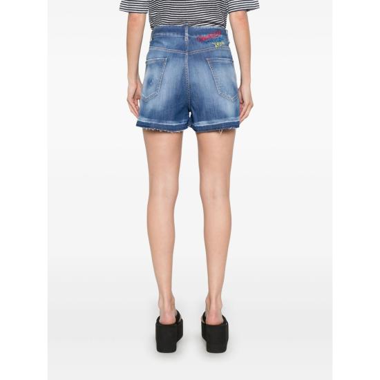 25SS 디스퀘어드2 숏팬츠 S30341 S73MU0237 470 BLUE - DSQUARED2