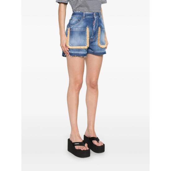 25SS 디스퀘어드2 숏팬츠 S30341 S73MU0237 470 BLUE - DSQUARED2