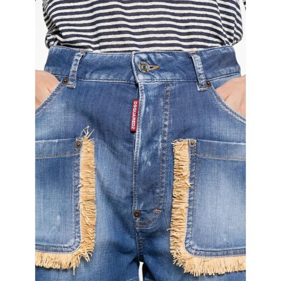 25SS 디스퀘어드2 숏팬츠 S30341 S73MU0237 470 BLUE - DSQUARED2