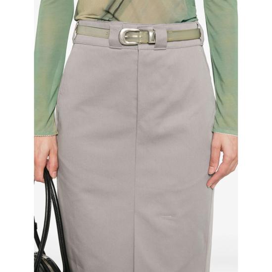 25SS 마르지엘라 미디 스커트 M35344 S51ME0038 816 GREY - MAISON MARGIELA