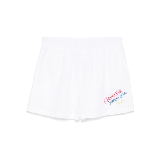 25SS 디스퀘어드2 숏팬츠 D35294 S73MU0236 100 WHITE