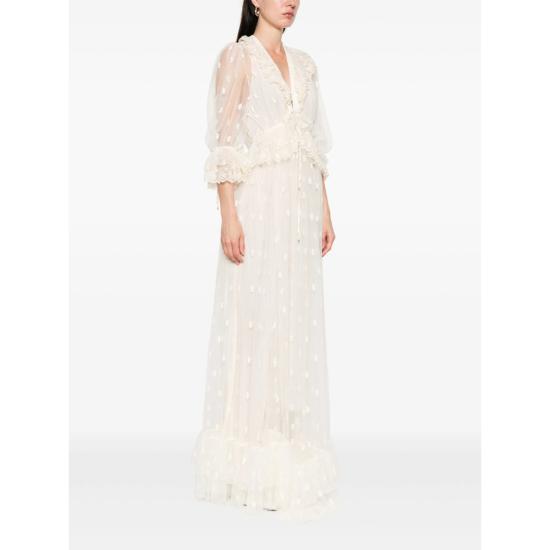 25SS 끌로에 롱 원피스 25URO46099 115 WHITE - CHLOE