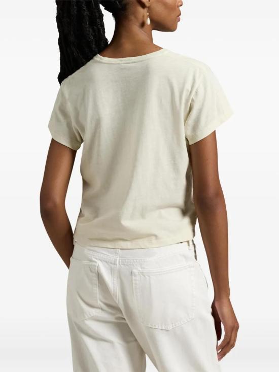  폴로 랄프로렌 반팔 티셔츠 211959105001 beige - POLO RALPH LAUREN