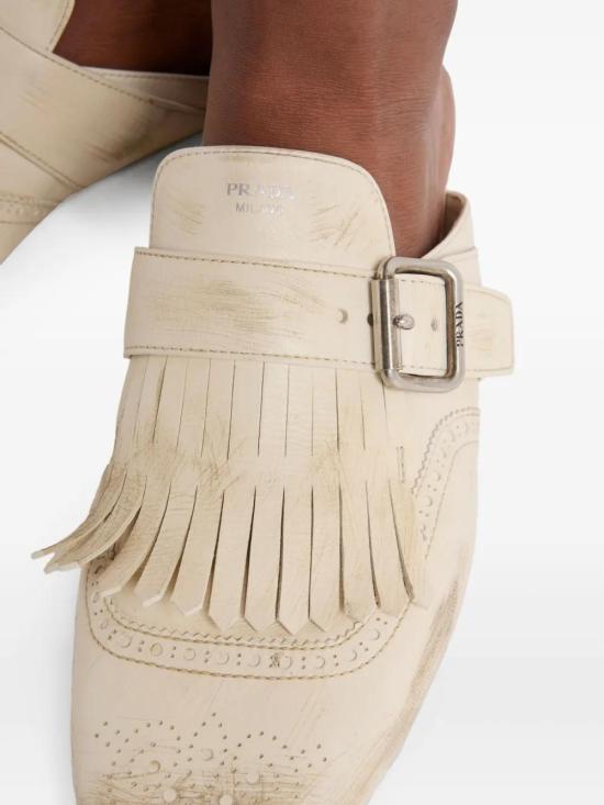  프라다 뮬/슬리퍼 1S973NFA005070 beige - PRADA