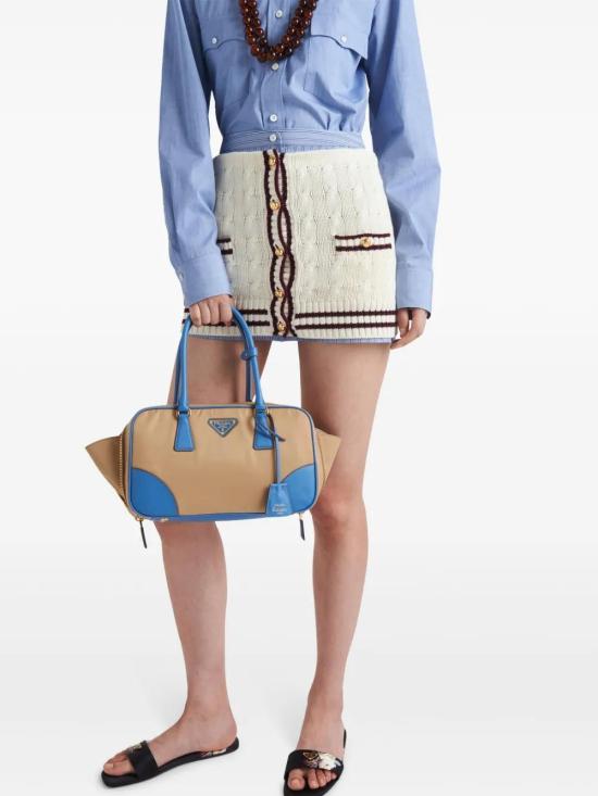  프라다 토트백 1BB115VTOOR064 beige - PRADA