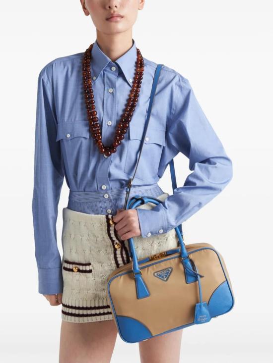  프라다 토트백 1BB115VTOOR064 beige - PRADA